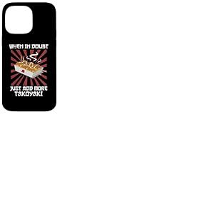 Takoyaki vintage en cas de doute Amateur de cuisine japonaise Takoyaki Coque pour iPhone 14 Pro Max