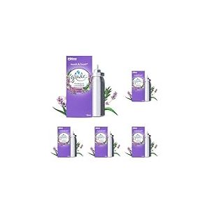 Glade Touch&fresh Recharge Lavender - Infusé Aux Huiles Essentielles (Lot de 5)