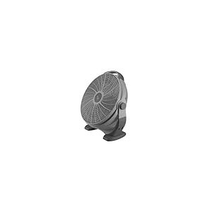 BEPER P206VEN560 Ventilateur de sol, Puissance 100W, Ventilateur à caisson avec 5 grandes pales, 3 Vitesses sélectionnables, Gris