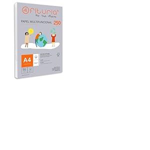 Ramette de papier A4 250g avec 50 feuilles blanches, papier multifonctionnel pour un usage scolaire et professionnel. Idéal pour imprimantes laser, à jet d’encre ou photocopieuses – Ofituria