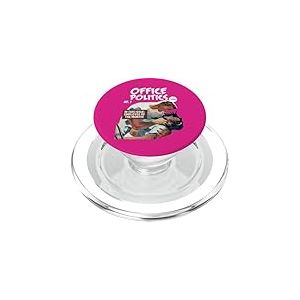 Fun Work Place Retro Romance Comic Book Parodie PopSockets PopGrip pour MagSafe