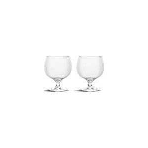 Sagaform Billi 5018477 Lot de 2 verres &agrave; vin en poly&eacute;thyl&egrave;ne recycl&eacute;, 11 x 9 cm, 35 cl