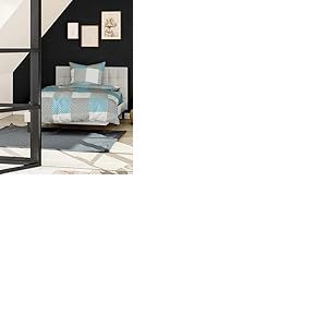 Bierbaum Conception de Linge de Lit, Castor Fin, Turquoise, 155 x 220 cm + 80x80 cm, Taille Confort