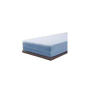 Savel – Rénove Matelas Élastique, Éponge Bouclette 100% Coton - Bleu, 80x190/200cm | Protège-Matelas | Alèse | Housse Integrale de Matelas – Disponible en Plusieurs Dimensions