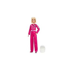 Barbie M&eacute;tiers Coffret Barbie Astronaute M&eacute;tier de l&rsquo;Ann&eacute;e 2026 Poup&eacute;e avec tenue amovible compos&eacute;e d&rsquo;une combinaison spatiale et de chaussures roses ainsi qu&rsquo;un casque, JKF77