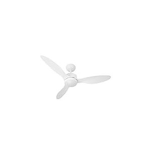 Eden pulse Ventilateur blanc 24 W 2424 lm, température réglable, télécommande, minuteur, 32,5/45 x 107 x 107 cm