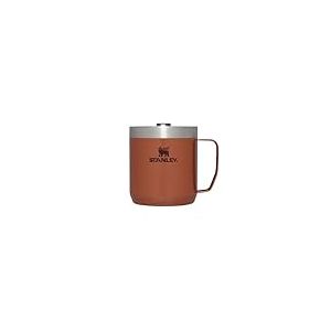 Stanley Classic Legendary Camp Mug Isotherme 0.35L - Garde 1.5 Heures &agrave; Chaud - 3 Heures &agrave; Froid - Lavable au Lave-Vaisselle - Sans BPA - Thermos Caf&eacute; - Gobelet Cafe - Tasse Isotherme - Clay