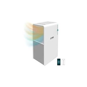 Cecotec Climatiseur Portable ForceClima 9550 Style Heating Connected. 9000 BTU, Surface de 16 m², Télécommande, 5 Modes et 2 Vitesses, Minuterie, Wi-Fi, Roues Multidirectionnelles 360º