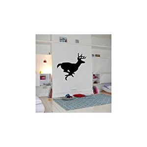 Tatoutex Stickers Ombre de cerf - Bleu Foncé, L 44cm x H 40cm