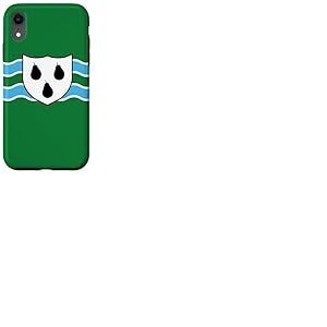 Drapeau du comté de Worcestershire West Midland Angleterre Coque pour iPhone XR