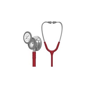 3M Littmann Stéthoscope de Surveillance Classic III, Tubulure Bordeaux, 69 cm, 5627