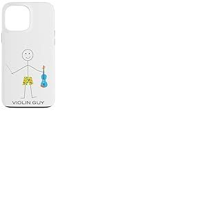Violon pour Homme drôle, Cadeaux de Musicien Coque pour iPhone 13 Pro Max
