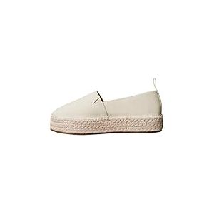 Calvin Klein Femme Platform Espadrille ML CS Yw0Yw01871, Beige (Pistachio), 41 EU