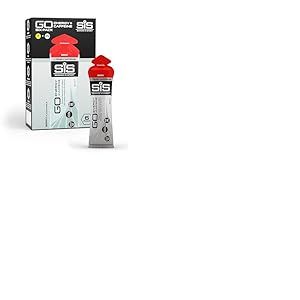 Science in Sport GO Energy Gel + Gel de caféine 6x60ml Baies, Vegan - Gel avec 75mg de caféine & 22g de glucides, De l’énergie pour les sportifs d’endurance