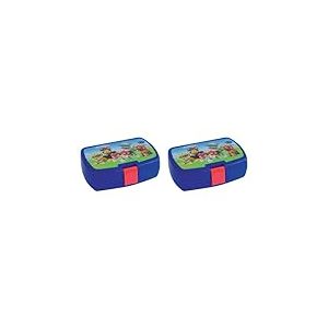 Fun House 005410 PAT'PATROUILLE Boîte à Goûter 17x13.5x6.5cm pour Enfant (Lot de 2)