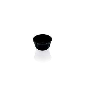 WAS 9437 073 Plateau à dipalais en Polycarbonate Noir 7,2 cm Ø 3,5 cm Hauteur 0,070 l