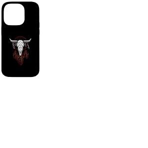 Cr&acirc;ne ou cr&acirc;ne de Taureau boh&eacute;mien Western Cowgirl Rod&eacute;o Girl Coque pour iPhone 14 Pro