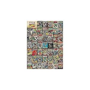 Marvel Comics AFWDC99215 Toile Imprim&eacute;e, Multicolore, 60 x 80 cm