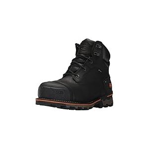 Timberland PRO Boondock Chaussures de construction et industrielles pour homme, 15,2 cm, bout composite imperm&eacute;able, cuir pleine grain, noir, 11 M US, Noir, 45 EU