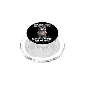 Chat Disant Psychiatre De Retour Mon Dr&ocirc;le Funny Cat PopSockets PopGrip pour MagSafe