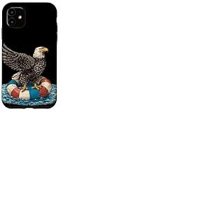 F&ecirc;te de Vacances &agrave; la Piscine avec ce Look d'aigle pour Les Fans de Bague Coque pour iPhone 11