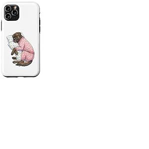 Adorable Chien Bullmastiff endormi en Pyjama Art du Coucher Coque pour iPhone 11 Pro
