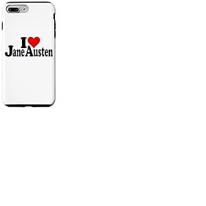 J'adore Heart Jane Austen Coque pour iPhone 7 Plus/8 Plus
