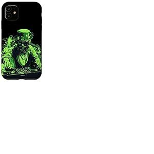 Déguisement de Lucky Beats avec Leprechaun DJ Vibes Coque pour iPhone 11