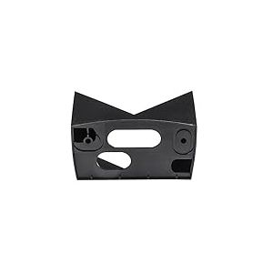 Steinel 631864 Support Mural pour Coin de Type EWH 02 Plastique Noir 5,5 x 10,5 x 5,9 cm