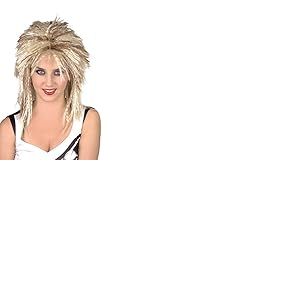 Ciao – Perruque rock party, femme, Blonde