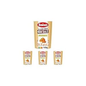 Benenuts Plaisir brut Amandes 145 g (Lot de 4)