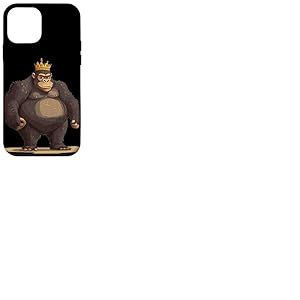 Règle Gorilla avec couronne pour pouvoir suprême Coque pour iPhone 12 mini