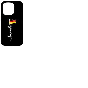 Écusson Drapeau de l'Allemagne, Voici Un Joli Motif de Drapeau de l'Allemagne Coque pour iPhone 15 Pro