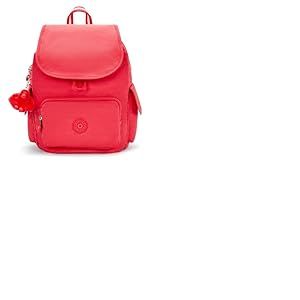Kipling City Pack S Petit Sac &agrave; Dos, Escape Red (Rouge)