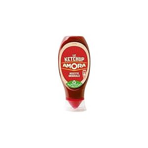 AMORA Ketchup Recette Originale Flacon Souple 486g