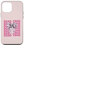 Echo Tech Technicienne en échocardiographie Fille Coquette Bow Rose Coque pour iPhone 12 Mini