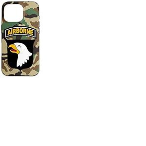 Patch 101st Airborne Division - Camouflage BDU Coque pour iPhone 16 Pro