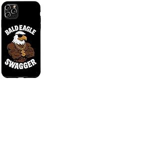 Pygargue à tête blanche Swagger Confidence Attitude Coque pour iPhone 11 Pro Max