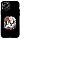 J'adore le jeu, le casino, la roulette et le fun Coque pour iPhone 11 Pro