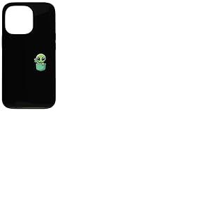 Adorable Petit Extraterrestre dans l'univers de Poche OVNI bébé Monstre Coque pour iPhone 13 Pro