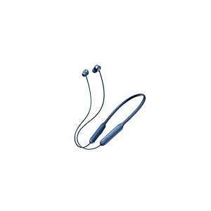 boAt Rockerz 255 Z Plus, AI-ENx Tech, audio spatial, batterie 50 heures, mode faible latence, charge rapide, prise en charge des applications, IPX4, GFPS, BT v5.3, tour de cou Bluetooth, sans fil avec