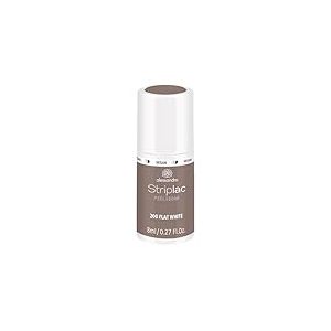alessandro Striplac - Vernis &agrave; ongles UV - Blanc plat - Doux et durable - Facile &agrave; enlever gr&acirc;ce &agrave; la technologie Peel-Off - Vegan et sans cruaut&eacute; envers les animaux - 8 ml