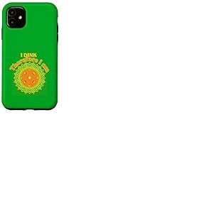 Joueurs de Pickleball Mandala Lovers I Dink Dinking Humour Coque pour iPhone 11
