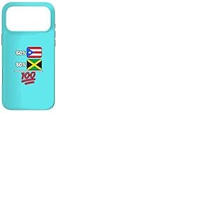 Drapeau jama&iuml;cain Plus Porto-ricain Patrimoine Cadeau Coque pour iPhone 17 Pro Max