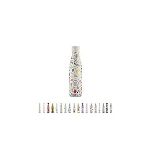 Cool Bottles - Bouteille d'eau en acier inoxydable, Bouteille Thermos - 500 ml, Boissons froides 36 heures et boissons chaudes 18 heures, finition imprimée en 3D, sans BPA