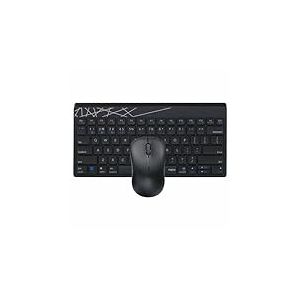 RAPOO | Combo de Clavier et Souris sans Fil (Pack Clavier et Souris sans Fil, Connexion multimode, Transmission sans Fil de 2,4 GHz et Bluetooth 3,0 et 4,0, Clavier QWERTY Espagnol, Souris Optique)