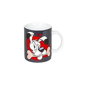 Könitz k1110022042 Astérix et Obélix Mug Top Dog dans Un Coffret Cadeau de Astérix, Porcelaine, 11,5 x 8,2 x 9,4 cm, Multicolore