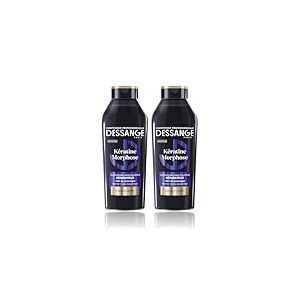 DESSANGE - Shampoing Kératine Morphose - Sans Sulfates - Formule Enrichie En Kératine Végétale & Acide Hyaluronique - Répare & Protège La Fibre Capillaire - Cheveux Abîmés - 2 X 280 ml