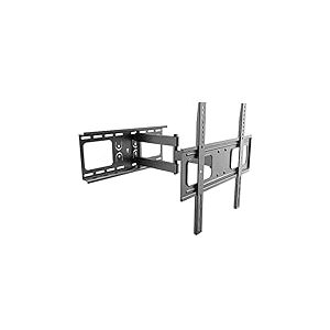 RICOO Support Murale TV Orientable S3744 Inclinable Universel 32-55" (81-140cm) Fix ation Mural Télévision LED/LCD/Incurvée VESA 200 x 200-400 x 400