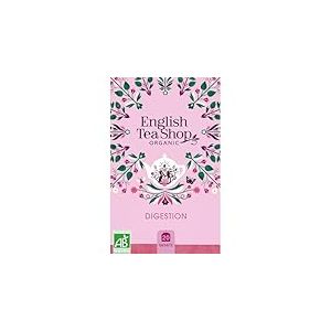 English Tea Shop - Infusion Bio Comfort Me - Infusion Camomille Menthe verte et plantes ayurvédiques traditionnelles - 20 sachets